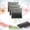 3M .3um Lapping Film / Polishing Film Aluminum Oxide 9" x 13" Sheet White - 50 Pack