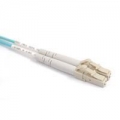 FIB Fiber Optic Patch Cable, LC PC to LC PC, 1 meter, 1.6mm Simplex MM ClearCurveOM3 Fiber