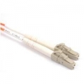 FIB Fiber Optic Patch Cable, LC PC to LC PC, 2 meters, 1.6mm Simplex MM ClearCurveOM2 Fiber