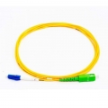 FIB Fiber Optic Patch Cable, SC to LC APC-UPC, 10 meters, 1.6mm Simplex SM SMF-28 Ultra Fiber