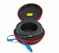 FIB Launch Disc Style #1 100 meters Singlemode SMF28 Ultra, 1.5 meter Pigtails, SC/UPC Connectors Both Ends