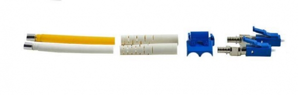 FIB LC Connector Duplex 1.6mm-2.0mm Singlemode, 126um  FIB LC Connector Duplex 1.6mm-2.0mm Singlemode, 126um