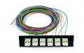 FIB Snap Pack 24 Fiber Singlemode Quad LC/APC Black Plate 3 Meters FIB Snap Pack 24 Fiber Singlemode Quad LC/APC Black Plate 3 Meters