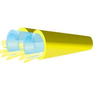 TLC 3mm Duplex Furcation Tube Yellow