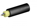 TLC 6 Fiber MM 62.5um OM1 Indoor Outdoor Fiber Optic Cable w/AIA Plenum Black 14.15mm OD