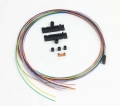 12 Fiber Color Coded Buffer Tube/Ribbon Fan-Out Kit 36" Tubing