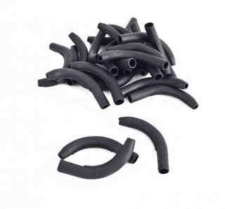 FIB Connector Boot SC & FC 3.0mm 90 Degree Boot Black - 25 Pack