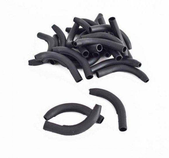 FIB Connector Boot SC & FC 3.0mm 90 Degree Boot Black - 25 Pack  FIB Connector Boot SC & FC 3.0mm 90 Degree Boot Black - 25 Pack