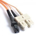 FIB Duplex MM 62.5μm OM1 Fiber MTRJ to SC/PC- 1 Meter