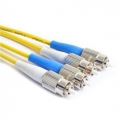 FIB Fiber Optic Patch Cable, FC to FC UPC-UPC, 5 meters, 3mm Duplex SM SMF-28 Ultra Fiber