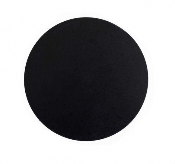 FIB Polishing Pad 90 Durometer Rubber Circular 4" Black  FIB Polishing Pad 90 Durometer Rubber Circular 4" Black