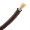 TLC 12 Fiber, 9/125um SM SMF28 Ultra, Indoor/Outdoor Fiber Optic Cable, Riser, Black