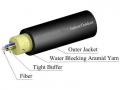 TLC 12 Fiber MM 50um ClearCurveOM2 Indoor Outdoor Riser Black