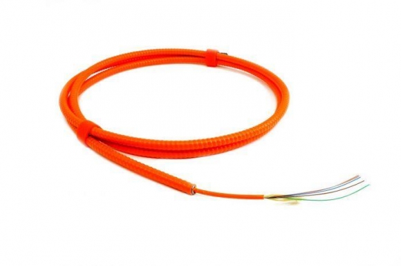 TLC 12 Fiber MM 62.5um OM1 Distribution Fiber Optic Cable w/AIA Riser Orange  TLC 12 Fiber MM 62.5um OM1 Distribution Fiber Optic Cable w/AIA Riser Orange