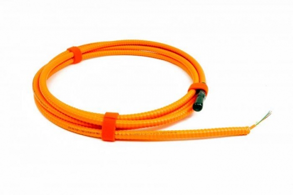 TLC 6 Fiber MM 62.5um OM1 Distribution Fiber Optic Cable 4.8mm OD w/AIA Riser Orange  TLC 6 Fiber MM 62.5um OM1 Distribution Fiber Optic Cable 4.8mm OD w/AIA Riser Orange