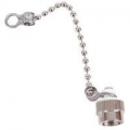 FIB Connector Dust Cap & Chain FC Metal FIB Connector Dust Cap & Chain FC Metal