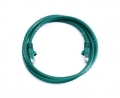 FIB Copper Cat 6 Patch Cable with Boots 25ft Green