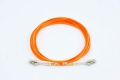 FIB Fiber Optic Patch Cable, LC PC to LC PC, 10 meters, 1.6mm Duplex MM ClearCurveOM2 Fiber
