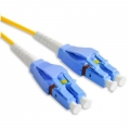 FIB Fiber Optic Patch Cable, LC to LC UPC-UPC, 10 meters, Unibody, 1.6mm Duplex SM SMF-28 Ultra Fiber  FIB Fiber Optic Patch Cable, LC to LC UPC-UPC, 10 meters, Unibody, 1.6mm Duplex SM SMF-28 Ultra Fiber