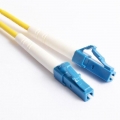 FIB Fiber Optic Patch Cable, LC to LC UPC-UPC, 2 meters, 1.6mm Simplex SM SMF-28 Ultra Fiber