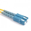 FIB Fiber Optic Patch Cable, SC to SC UPC-UPC, 5 meters, 3mm Simplex SM SMF-28 Ultra Fiber
