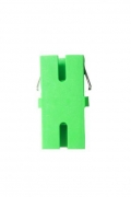 FIB SC APC Adapter Simplex Green Singlemode - No Flange, Style 5