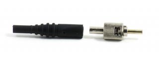 FIB ST MM Stainless Connector Drilled to 660um