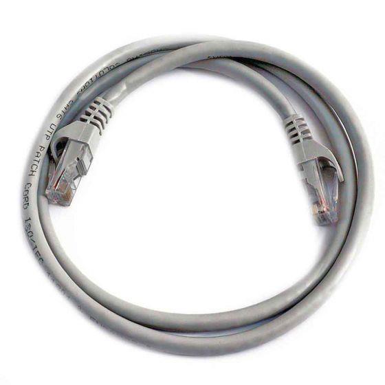 Cat 5e Patch Cable with Boots, 1’, Gray  Cat 5e Patch Cable with Boots, 1’, Gray