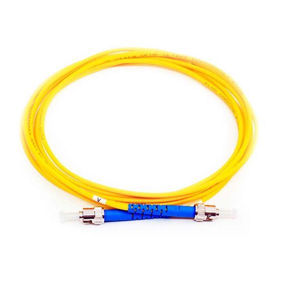 FIB Fiber Optic Patch Cable, ST UPC to ST UPC, 10 meters, 3mm Simplex SM SMF-28 Ultra Fiber