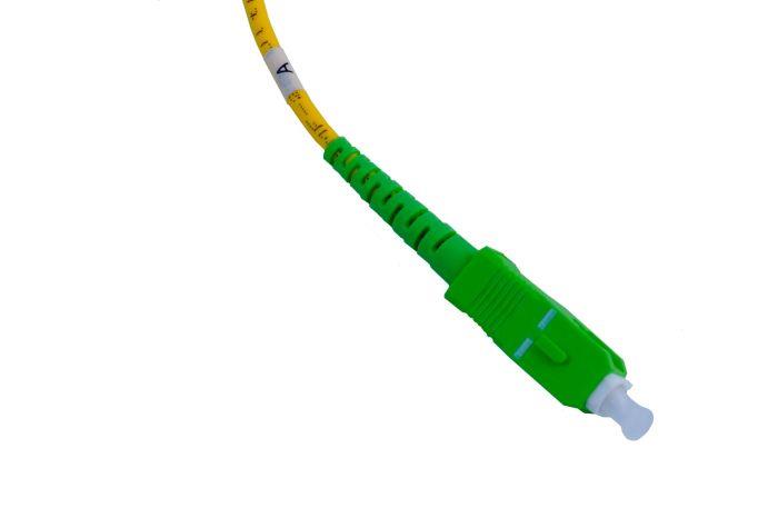 FIB SC/APC Connector Singlemode 126um Zirconia Ferrule 3.00mm Boot