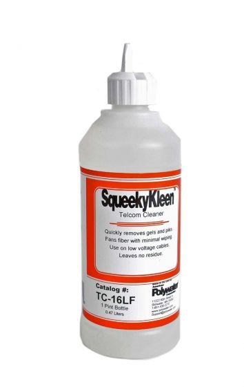 Polywater Cleaning Solution SqueekyKleen Telecom Cleaner with Flip Top 16 oz.  Polywater Cleaning Solution SqueekyKleen Telecom Cleaner with Flip Top 16 oz.