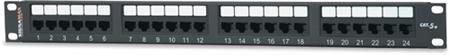 Signamax 24-Port Cat6 1U Patch Panel  Signamax 24-Port Cat6 1U Patch Panel