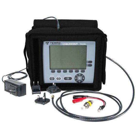 TEMPO Time-Domain Reflectometer (TDR) CableScout TV220  TEMPO Time-Domain Reflectometer (TDR) CableScout TV220