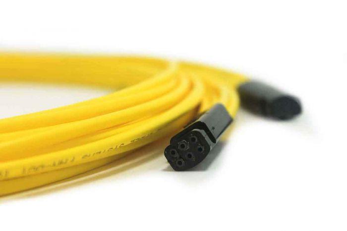 Corning 12 Fiber Spider Fan-Out Kit 900um-Yellow