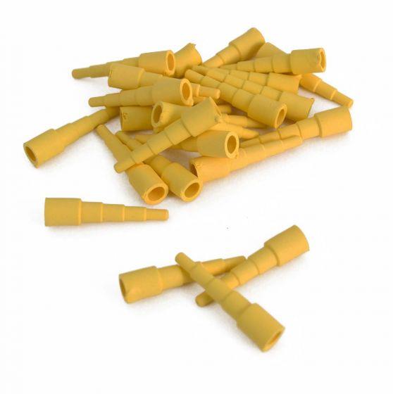 FIB Connector Boot FC & SC 900um Yellow - 25 Pack