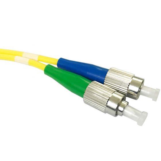 FIB Fiber Optic Cable Simplex 3mm SM 9/125 Ultra FC/APC-FC/UPC- 2 Meters  FIB Fiber Optic Cable Simplex 3mm SM 9/125 Ultra FC/APC-FC/UPC- 2 Meters