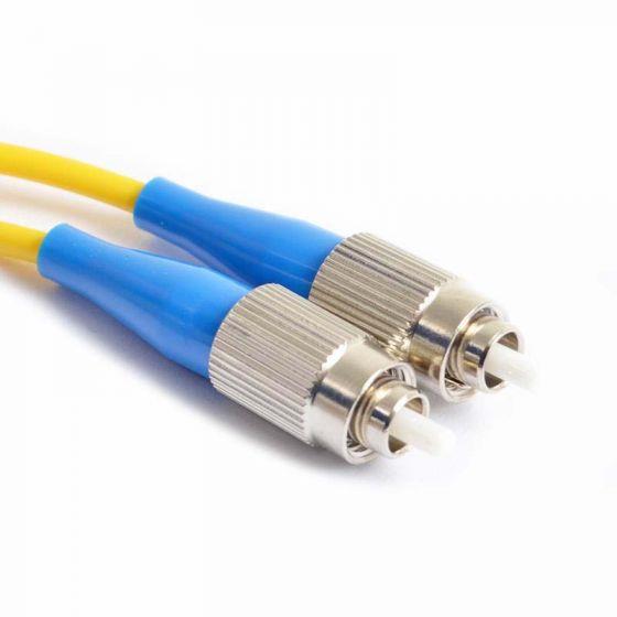 FIB Fiber Optic Patch Cable, FC UPC to FC UPC, 10 meters, 3mm Simplex SM SMF-28 Ultra Fiber  FIB Fiber Optic Patch Cable, FC UPC to FC UPC, 10 meters, 3mm Simplex SM SMF-28 Ultra Fiber