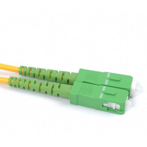 FIB Fiber Optic Patch Cable, SC APC to SC APC, 1 meter, 3mm Simplex SM SMF-28 Ultra Fiber