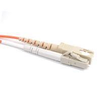 FIB Fiber Optic Patch Cable, SC PC to LC PC, 1 meter, 1.6mm Simplex MM Infinicor 300 Fiber