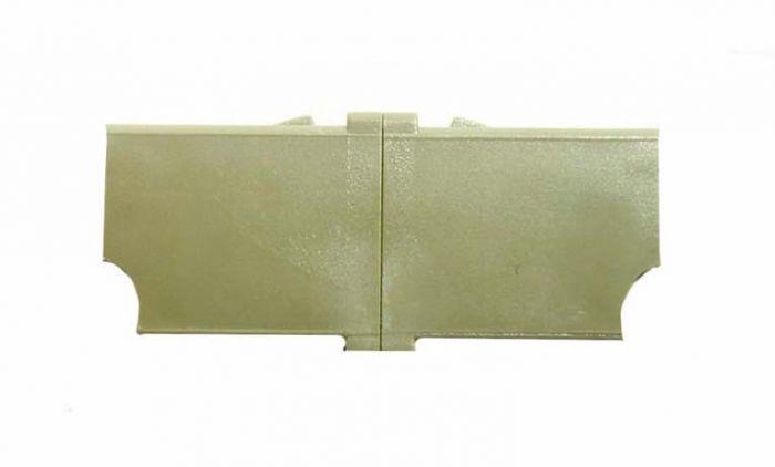 FIB LC Adapter Simplex Beige Multimode - No Flange, Style 5