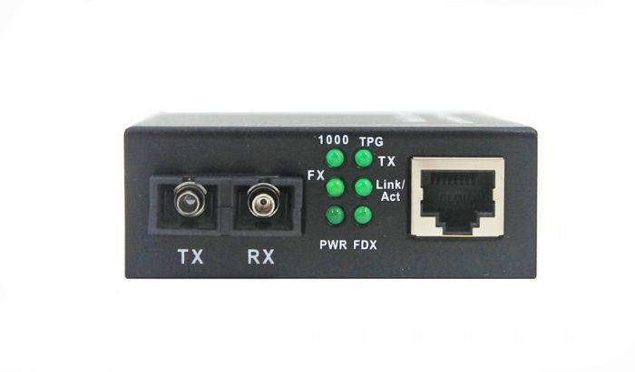 FIB Media Converter SC Multimode 10/100/1000 Base-T/TX to 1000 Base-FX 2km