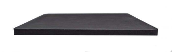 FIB Polishing Pad 70 Durometer Rubber Square 6" x 6" Purple