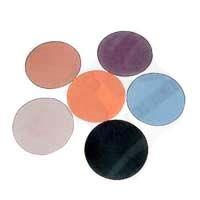 FIB Polishing Pad 90 Durometer Rubber Circular 4" Black