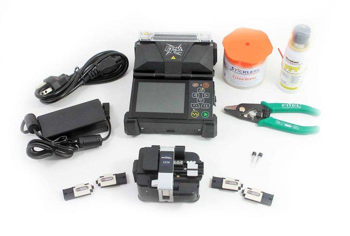 OFS Fitel Fusion Splicer Kit Ninja Extended Kit with 250um & 900um Fiber Holders