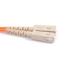 FIB Fiber Optic Patch Cable, SC PC to SC PC, 5 meters, 3mm Simplex MM Infinicor 300 Fiber