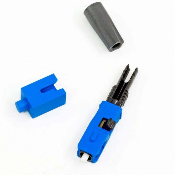 FIB SC UPC Connector Mechanical Splice Quick Termination 3mm