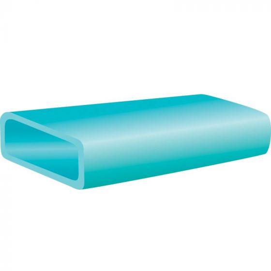TLC Ribbon Furcation Tube Aqua  TLC Ribbon Furcation Tube Aqua
